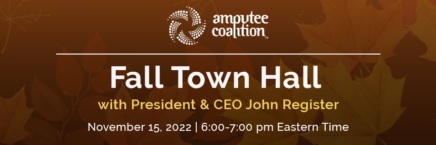 Amputee Coalition Fall Town Hall