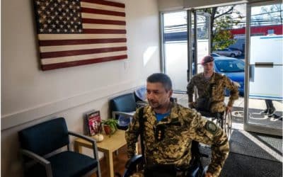 Ukrainian Amputees Seek Help in the U.S.