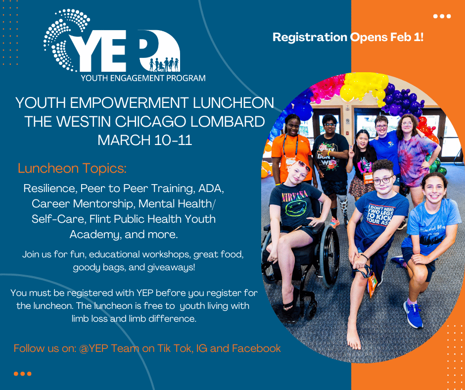 YEP Youth Empowerment Luncheon - March 10-11, 2023