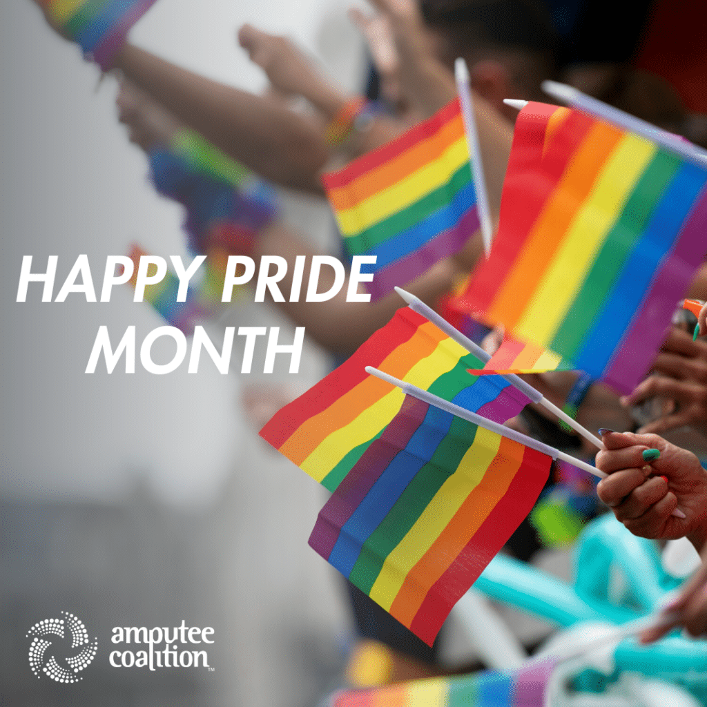 Happy Pride Month - Waving LBGTQ+ Flags