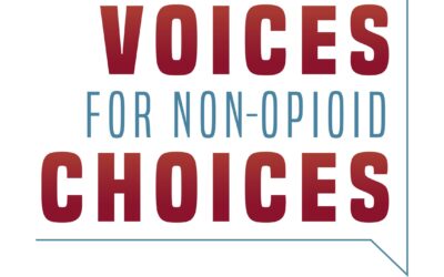 The Amputee Coalition Supports Voices for Non-Opioid Choices’ Letter