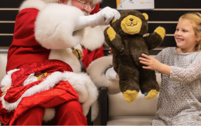 Santa Claus Delivers for Young Amputee
