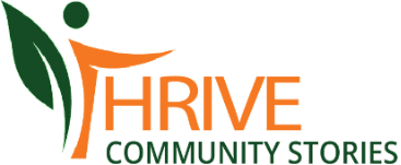 THRIVE - COMMUNITY STORIES (Blog Website Logo)